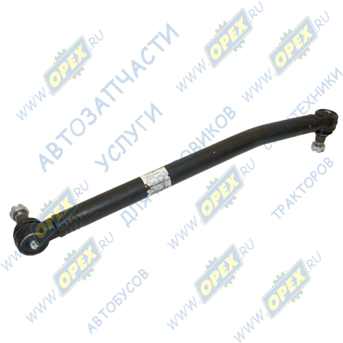 R6520-3414010 Тяга рулевая КАМАЗ-6520 продольная в сборе L=828мм (между центрами шаровых пальцев); обжимная ГК Ростар